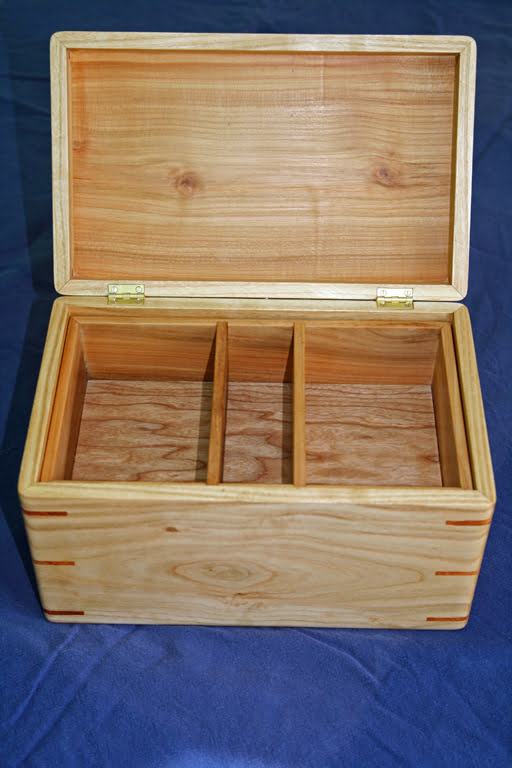 Jewellery Box - cherry & yew