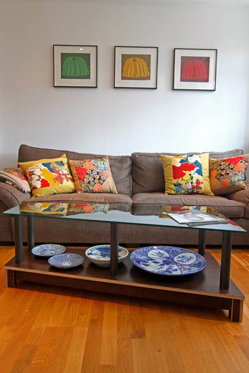 Coffee Table - birch ply & glass