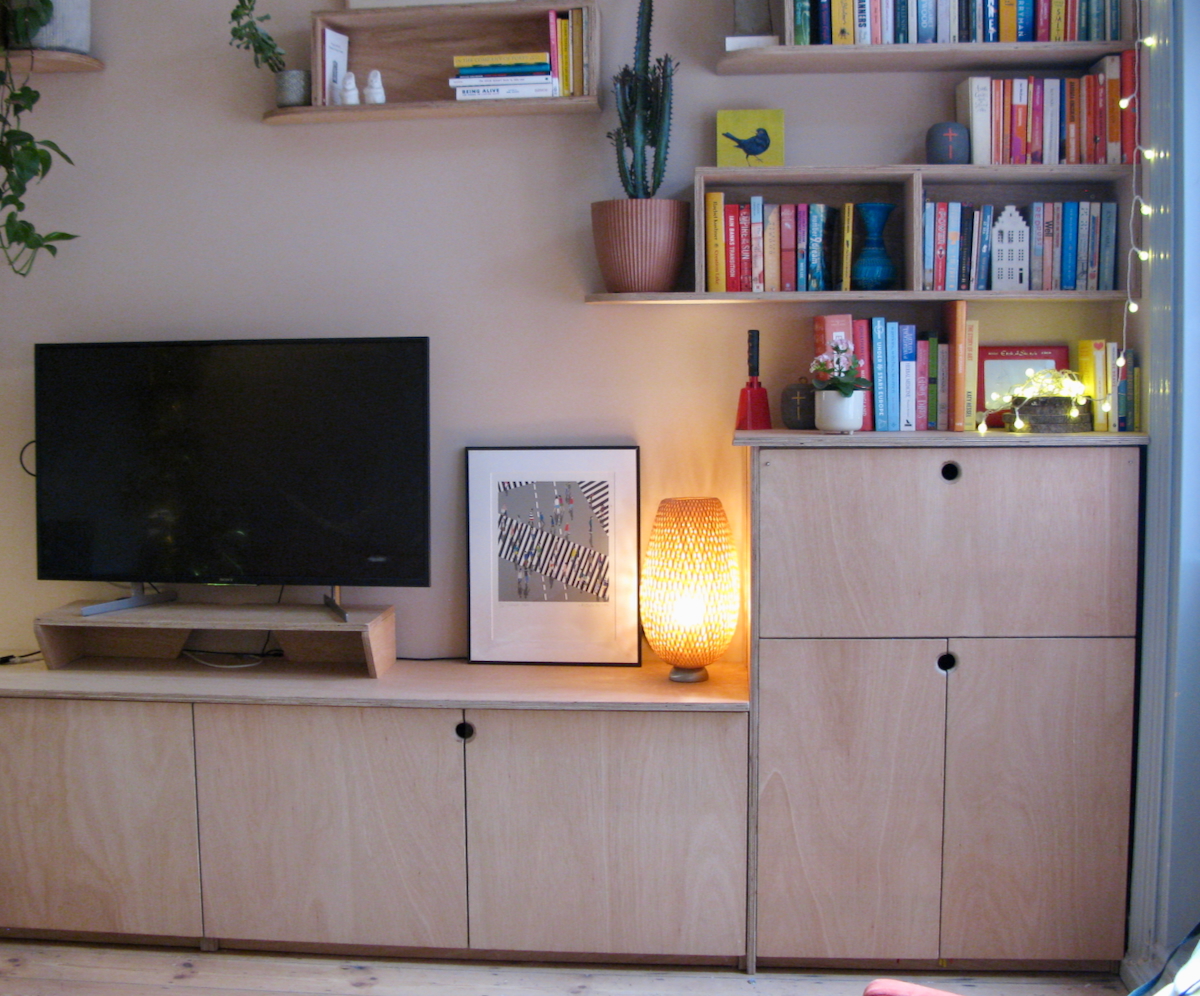 media unit eucalyptus plywood