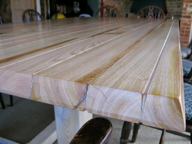 refectory table sweet chestnut